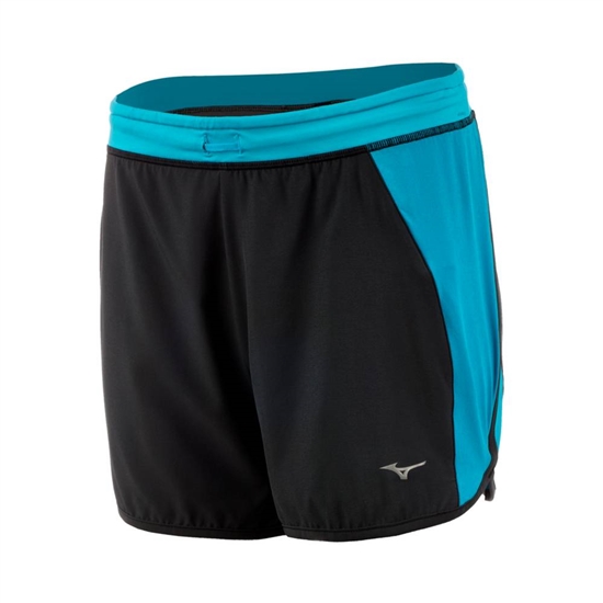 Mizuno ALPHA 4.0 Running Rövidnadrág Női Fekete | EKYJ-35642