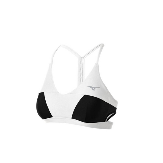 Mizuno April Ross Vantage Thin Pántos Volleyball Sportmelltartó Női Fehér / Fekete | FQWO-52398
