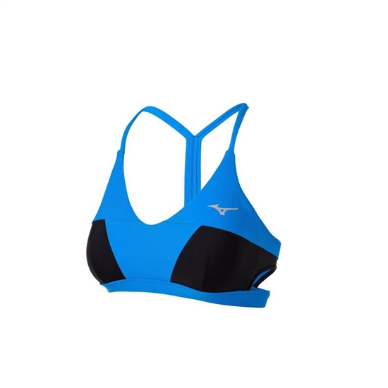 Mizuno April Ross Vantage Thin Pántos Volleyball Sportmelltartó Női Kék / Fekete | VORM-36812