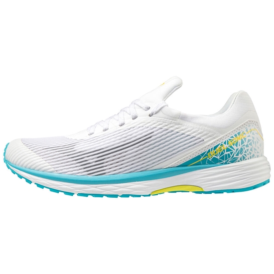 Mizuno Duel Sonic Futócipő Női Fehér / Kék | FBGJ-81293