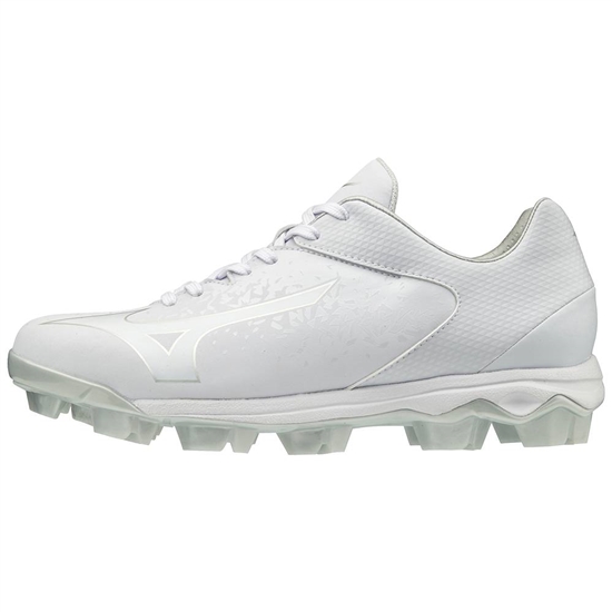 Mizuno Finch Select Nine Molded Softball Cipő Női Fehér | CVLX-84216