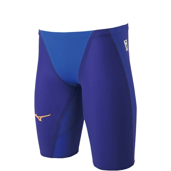 Mizuno GX-Sonic IV Multi Racer Technical Swimsuit Férfi Kék / NarancsSárga | UDJN-93648