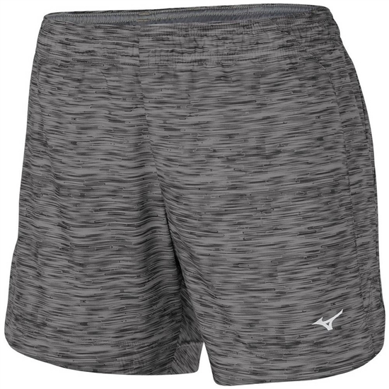 Mizuno Impulse Core Square 5.5" Printed Running Rövidnadrág Női Fekete | CWRB-84635
