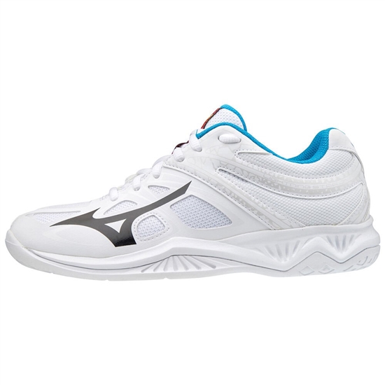 Mizuno Lightning Star Z5 Röplabda Cipő Női Fehér / Fekete / Kék | HIDR-24130
