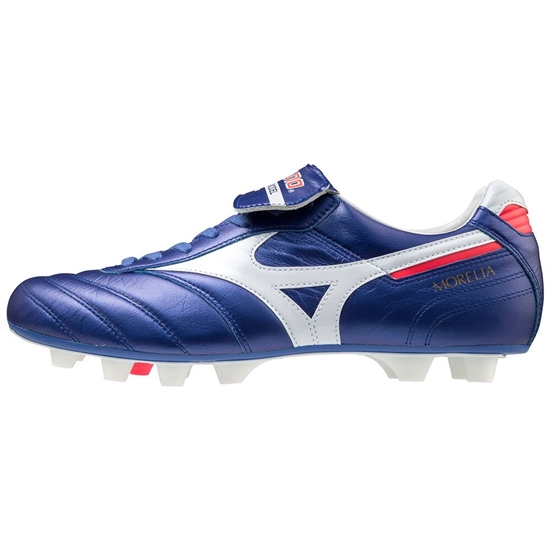 Mizuno Morelia II Japan Focicipő Női Kék / Fehér | VXDP-67315