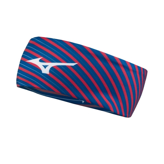 Mizuno Patriotic Headband Férfi Sötétkék | RUSK-46297
