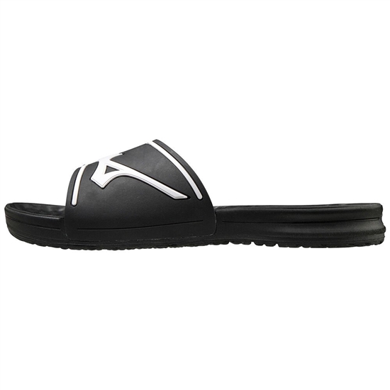 Mizuno Relax Slide 2 Papucs Női Fekete / Fehér | DPVF-52407