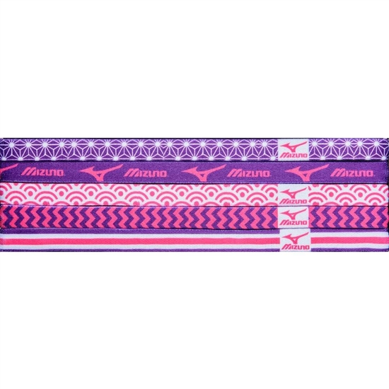 Mizuno Triumph Volleyball Headband Férfi Rózsaszín / Lila | AJDK-63812