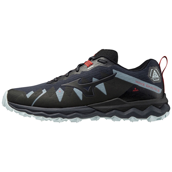 Mizuno Wave Daichi 6 Trail Futócipő Férfi Sötétkék / Fekete / Piros | WKLO-34859
