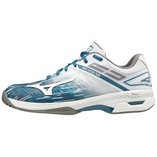 Mizuno Wave Exceed Tour 4 Ac Teniszcipő Férfi Kék / Fehér | NESG-79450