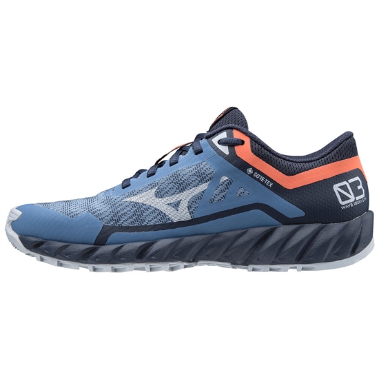 Mizuno Wave Ibuki 3 GTX Trail Futócipő Női Kék | VBSM-83245