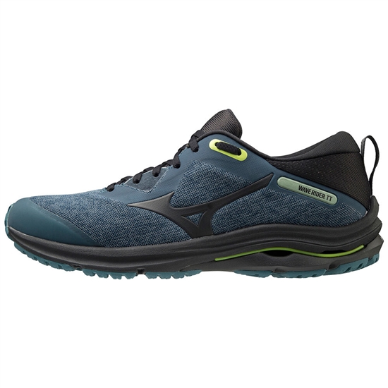 Mizuno Wave Rider TT 2 Trail Futócipő Férfi Sötétkék / Világos Zöld | LDGE-65341
